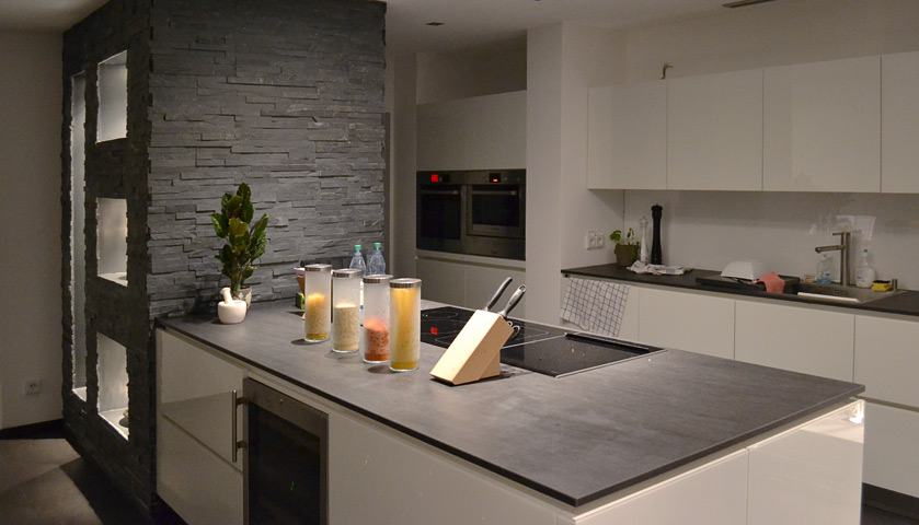 Wandverblender - backes - schiefer + naturstein