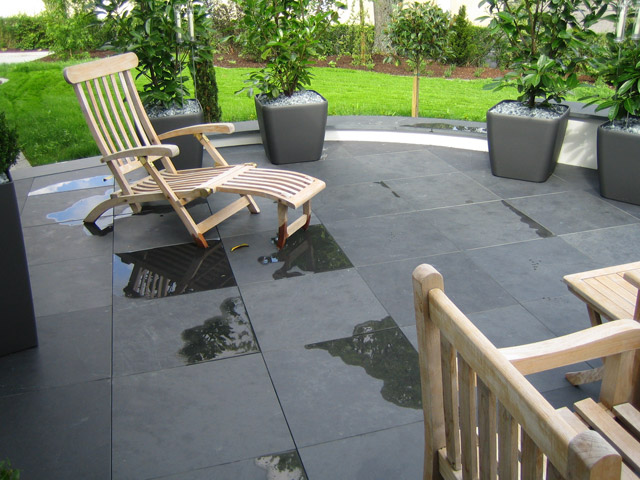 Terrassenplatten - backes - schiefer + naturstein