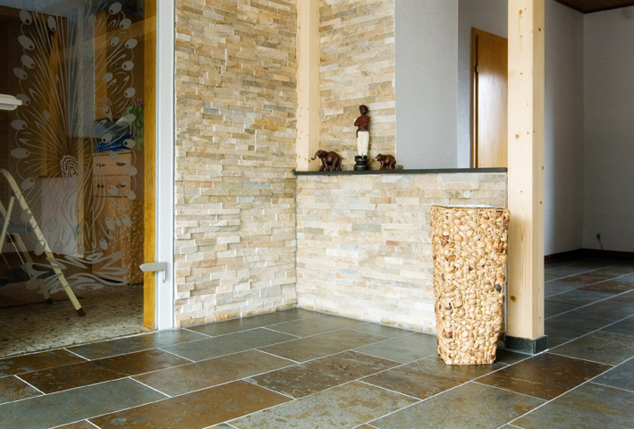 Wandverblender - backes - schiefer + naturstein
