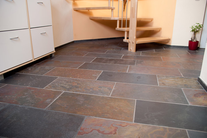 Schiefer Peacock Buntschiefer Bodenplatten Schieferfliesen